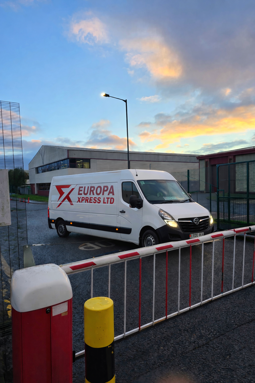 Europa Xpress dual temperature vans for chilled and frozen deliveries