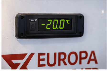 Minus 20 Frozen courier service | Europa Xpress Ltd